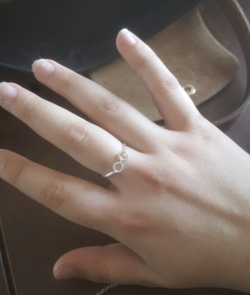 お見通し眼鏡リング フリーサイズ SV925 【silver925】