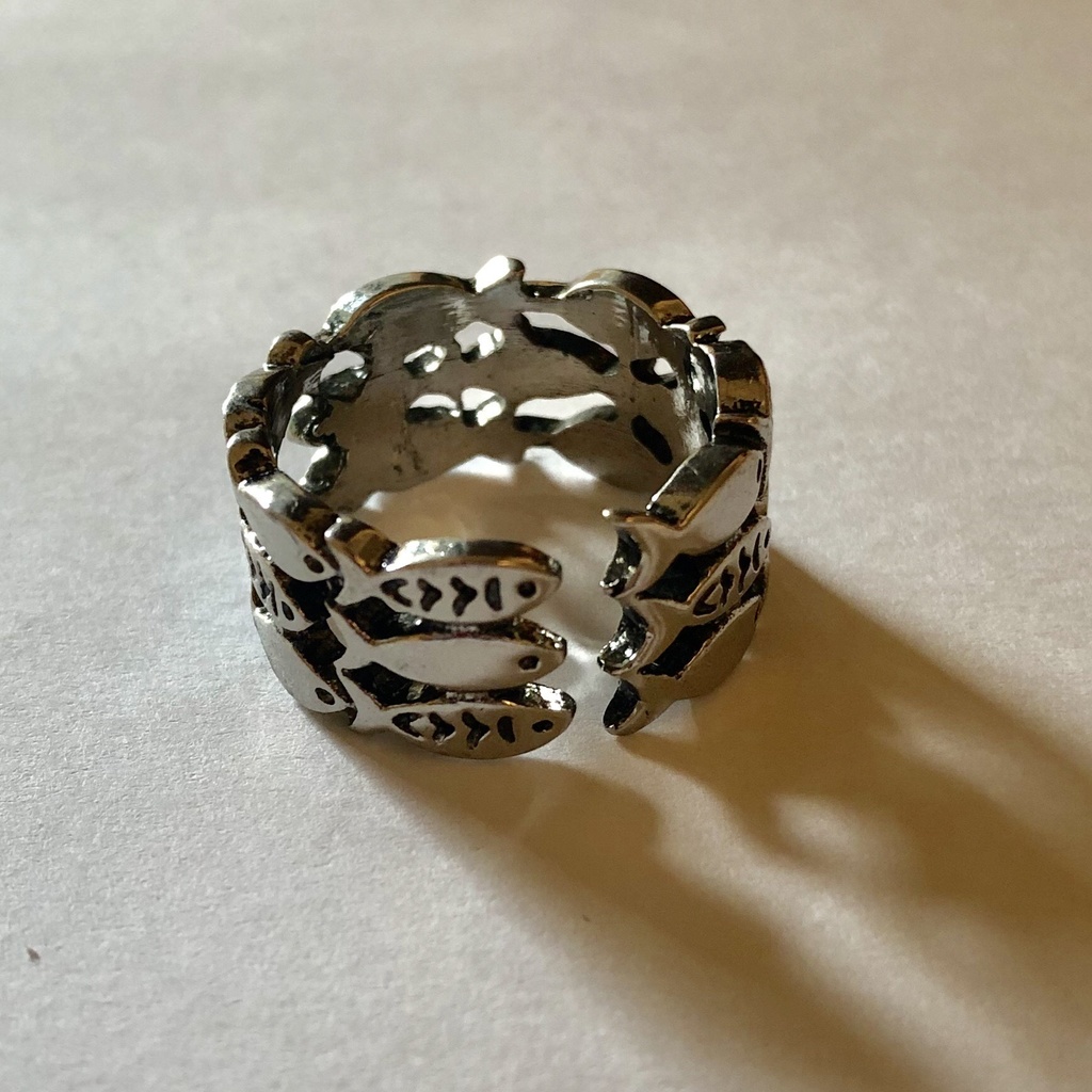 お魚さん大漁 リング シルバー 指輪