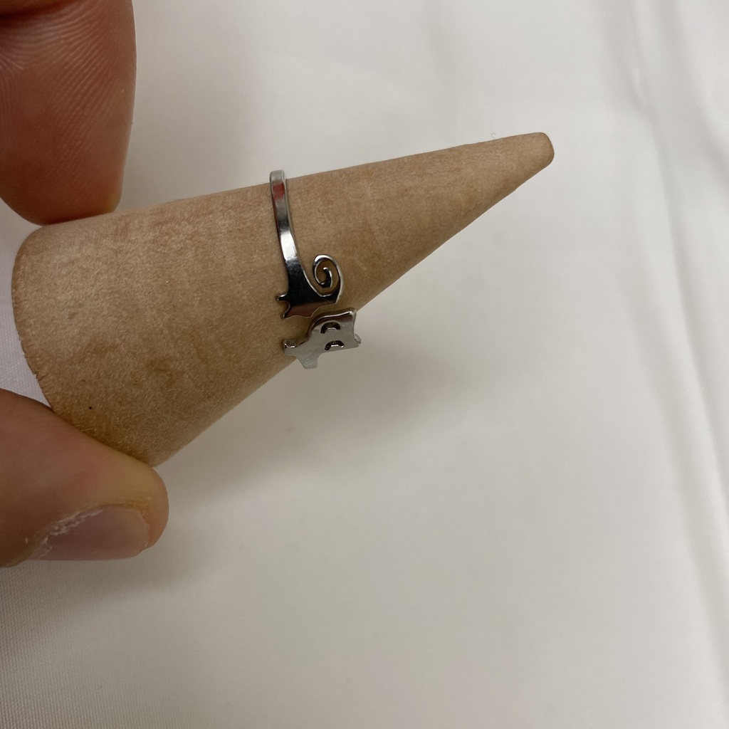 捨て猫リング シルバーリング フリーサイズ