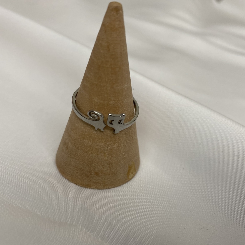 捨て猫リング シルバーリング フリーサイズ