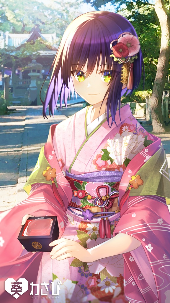 【ダウンロード壁紙】葵わさびPC・スマホ壁紙セット(無料公開版)