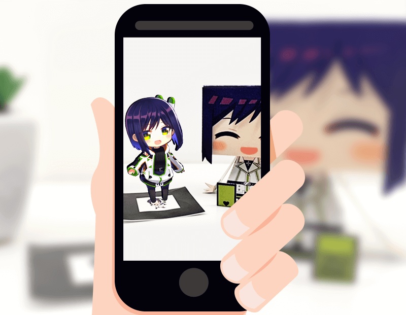 葵わさびwebARカード