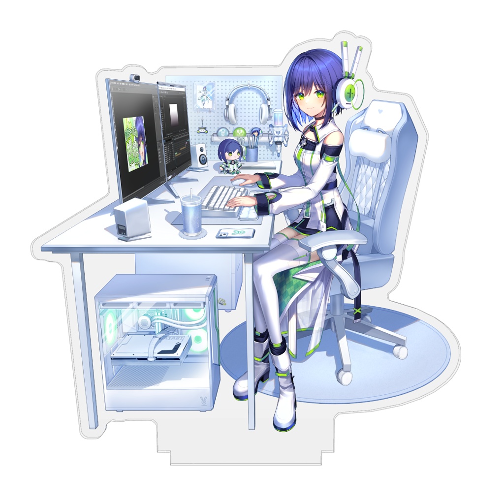 葵わさび7周年記念アクリルスタンド