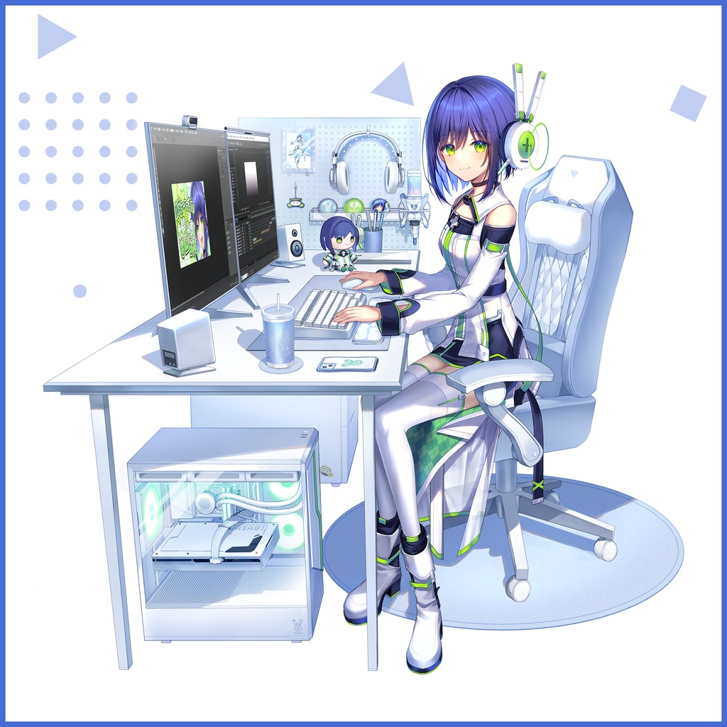 葵わさび7周年記念アクリルスタンド