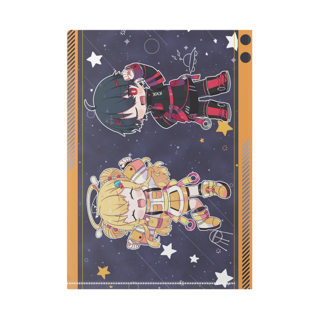 【水那月777日記念】記念SDイラスト - クリアファイル