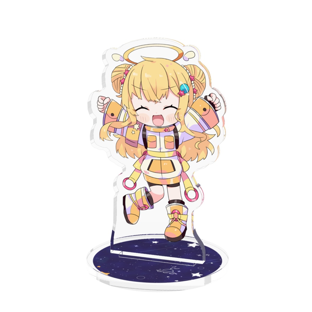 【水那月777日記念】水那月アヤメ - 記念SDイラスト - アクリルフィギュア