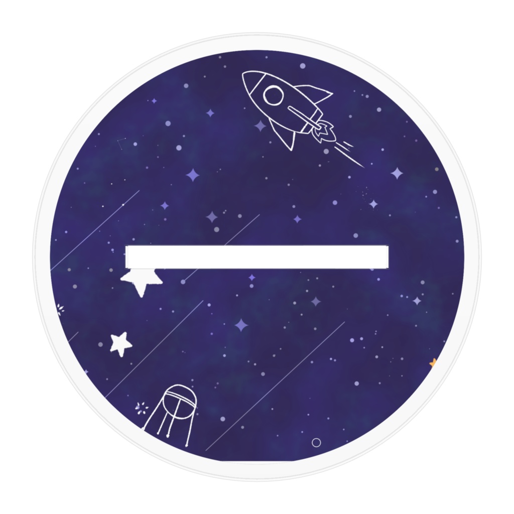 【水那月777日記念】水那月アヤメ - 記念イラスト - アクリルフィギュア