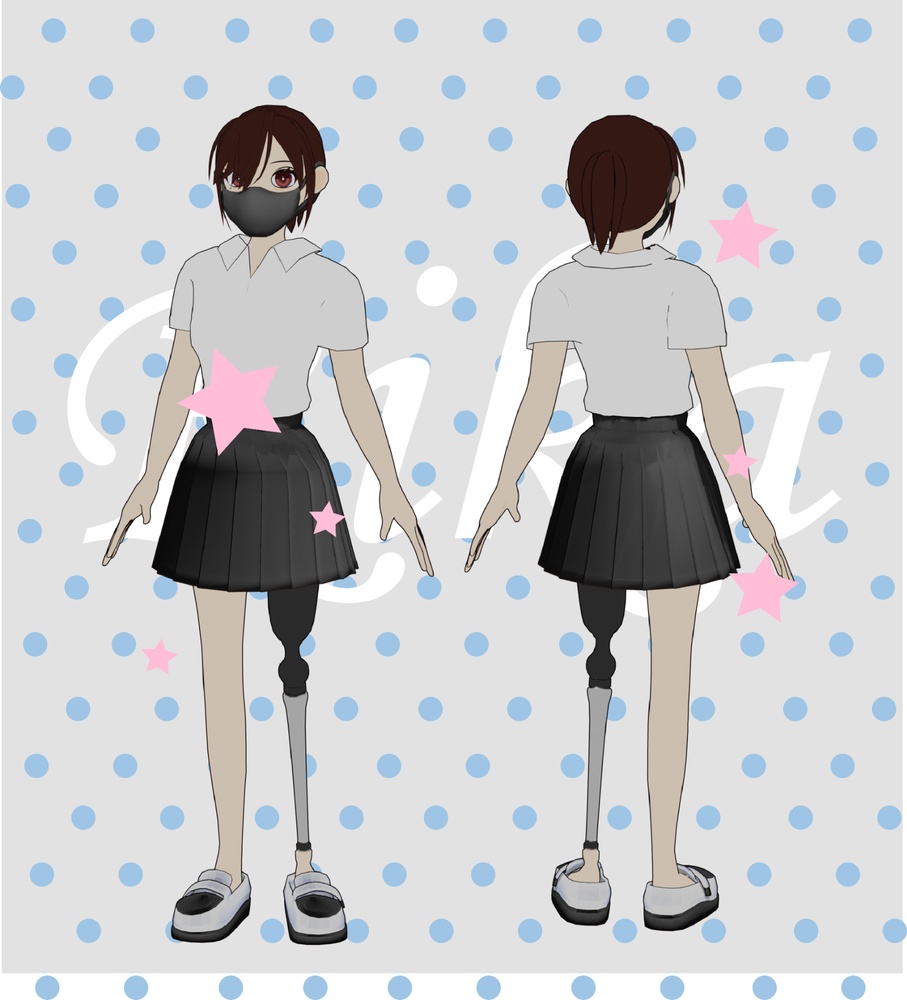 VRChat avatar~RIKA - KOLA OLA shop - 2/2