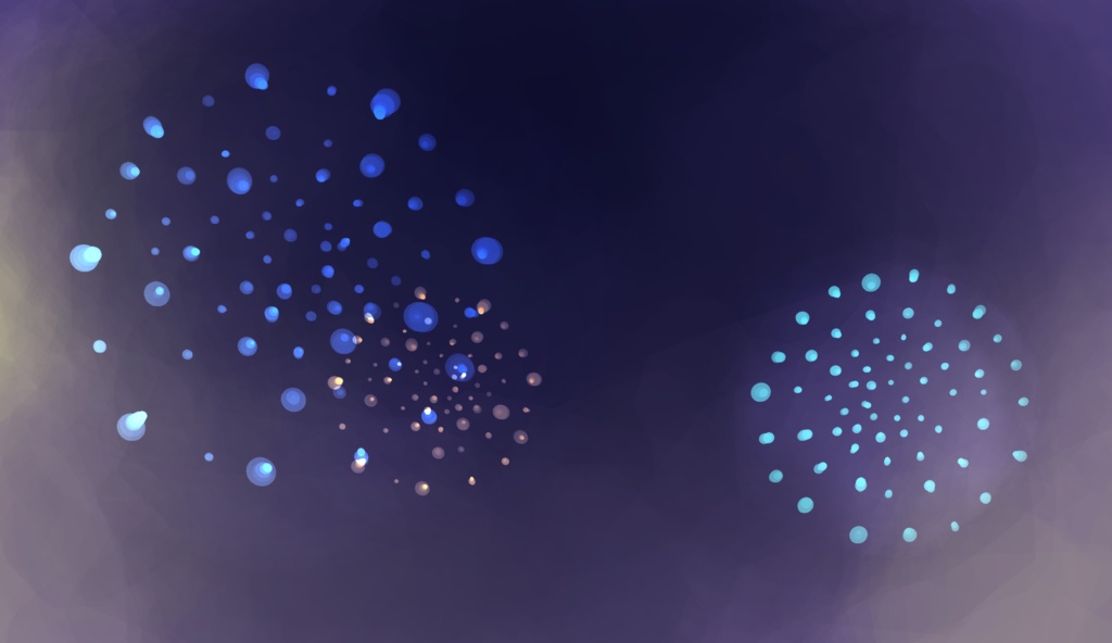 【アニメーション】みんなで見る花火【配信背景】