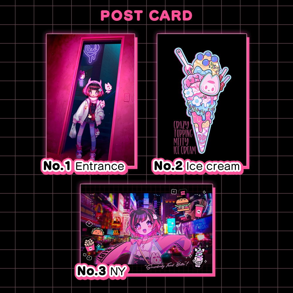 【BERTA DELICA】ポストカード