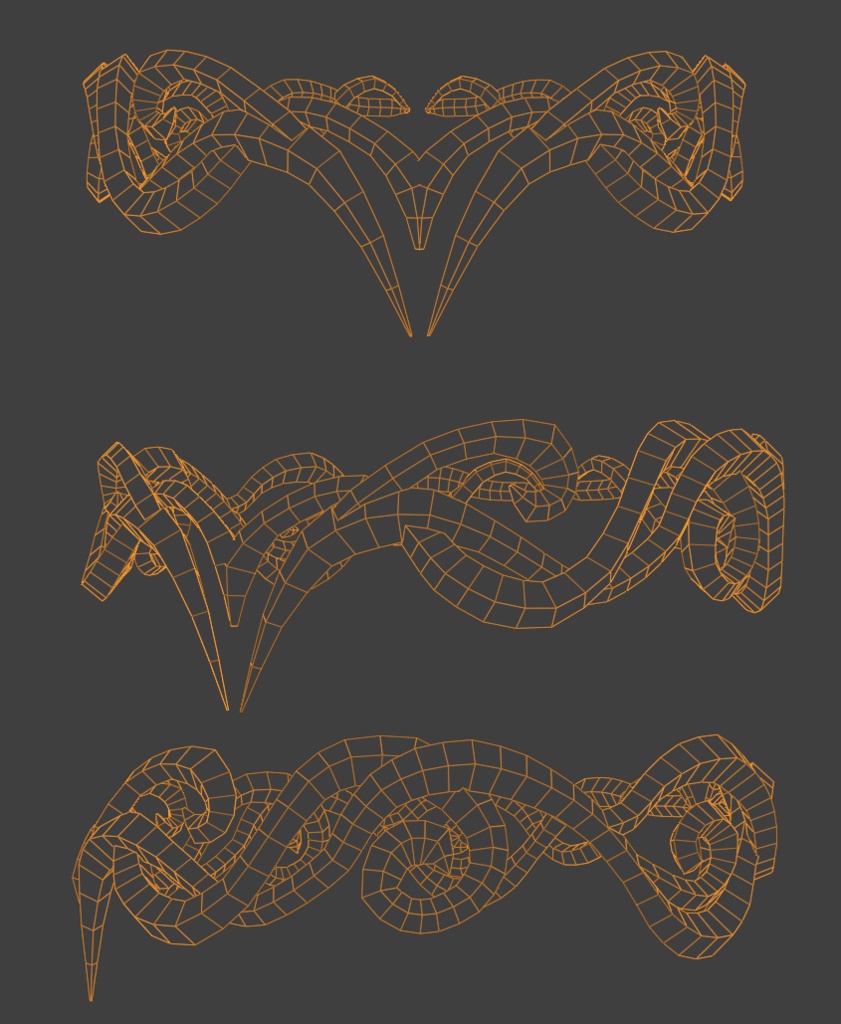 VRChat - Elven crown / エルフの王冠