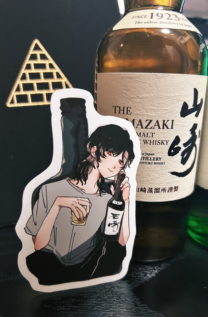 【販売開始11/25~】COMITIA154ステッカー【晩酌ver.】