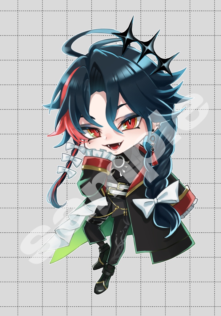 【非公式】魁星 ミニアクリルスタンド 50×50mm