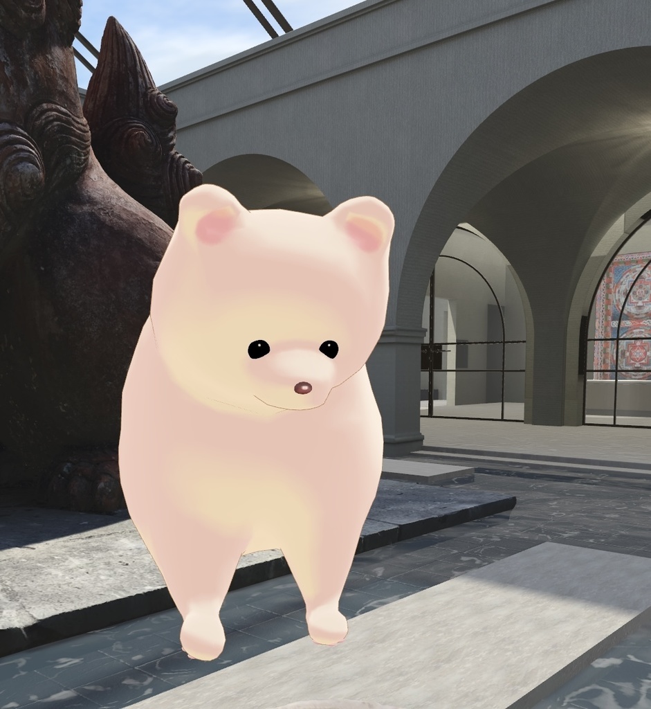 白ポメの『もふごろう』