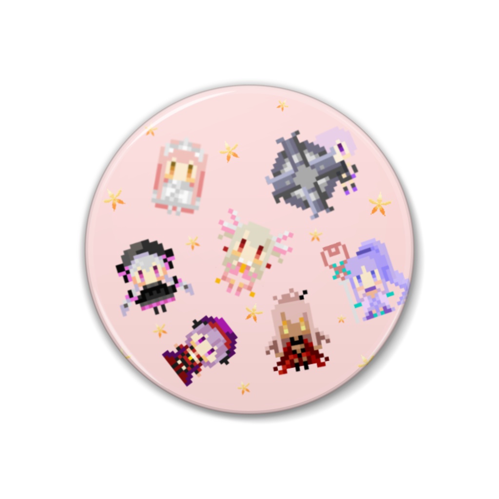 プリヤイベキャラみにドット缶バッジ