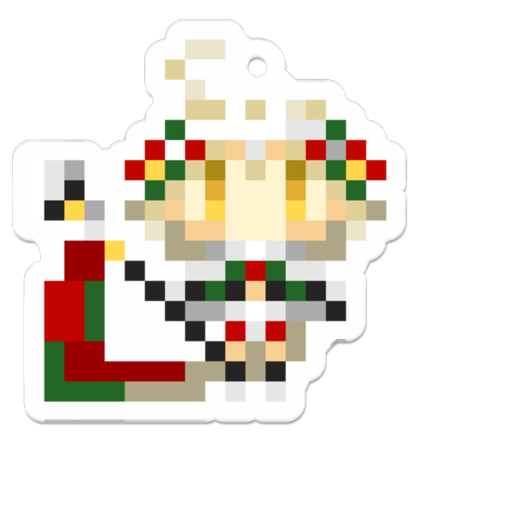 ジャンヌ・ダルク・オルタ・サンタ・リリィ みにドットアクリルキーホルダー