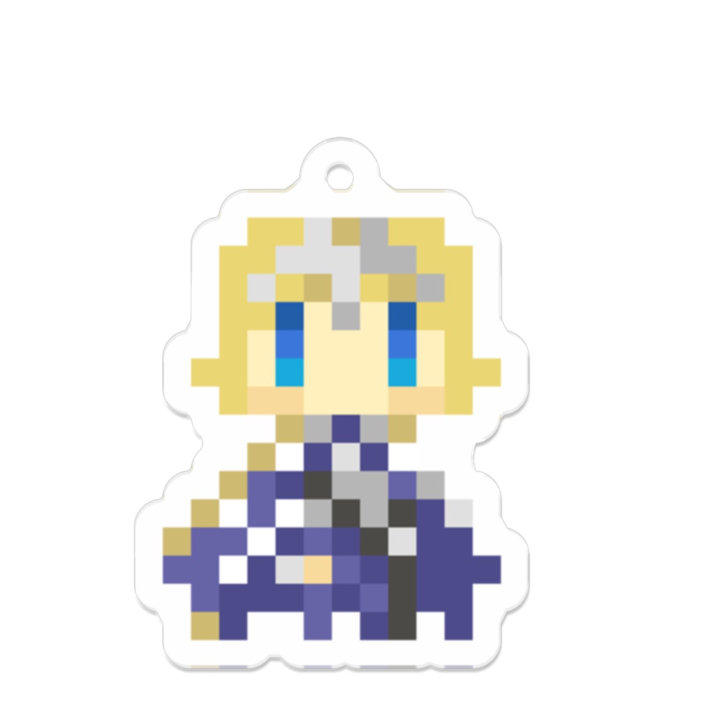 ジャンヌ・ダルク  みにドットアクリルキーホルダー