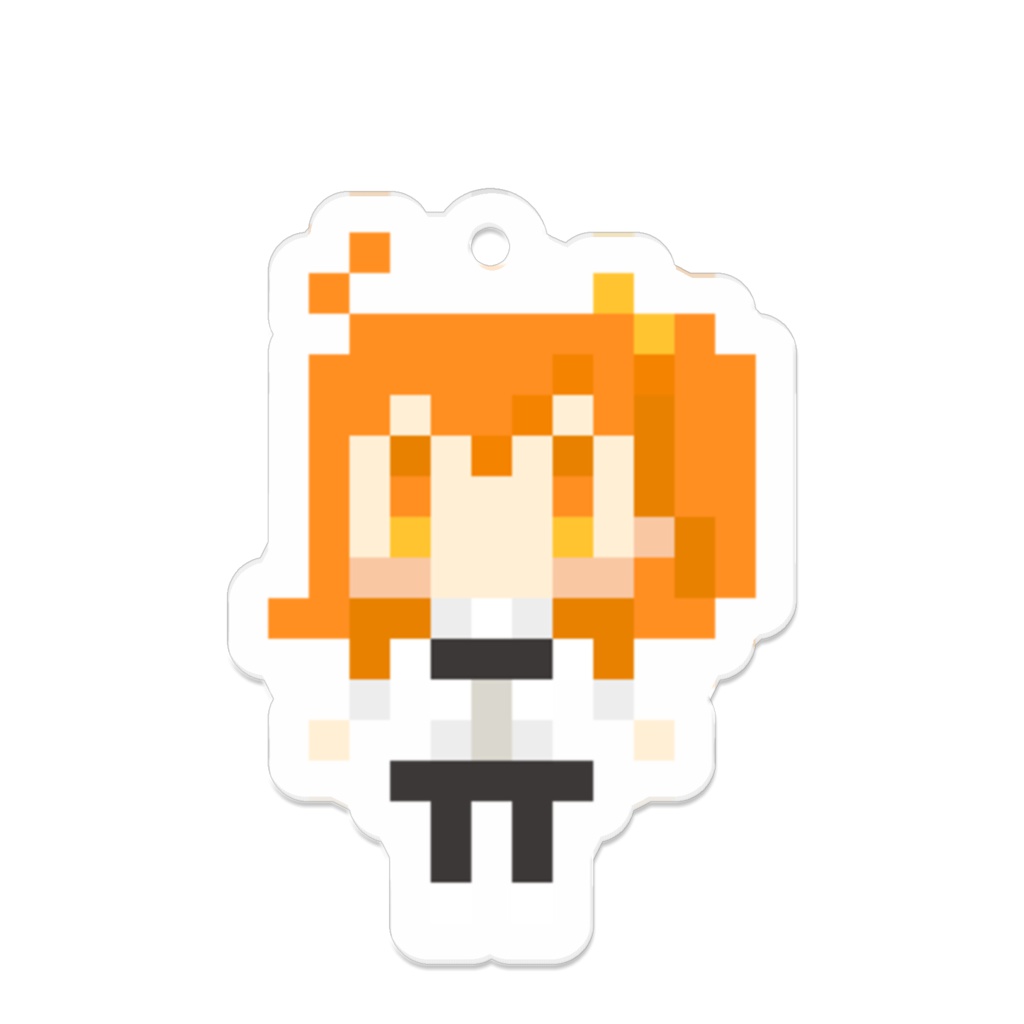 女主人公 みにドットアクリルキーホルダー