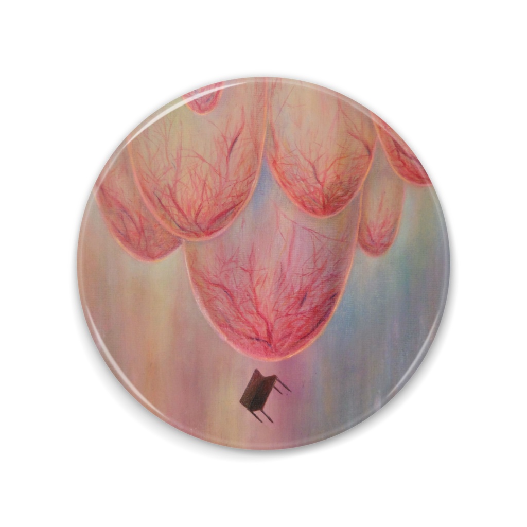 『緩やかな墜落』缶ミラー