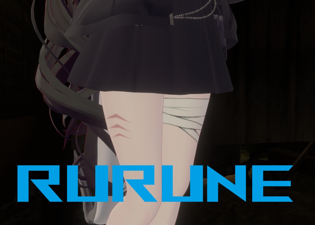【ルルネ用】rurune gill and bandage texture