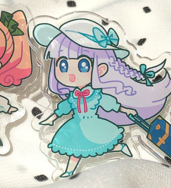 アクリルバッジ ソワレ(お出掛け)