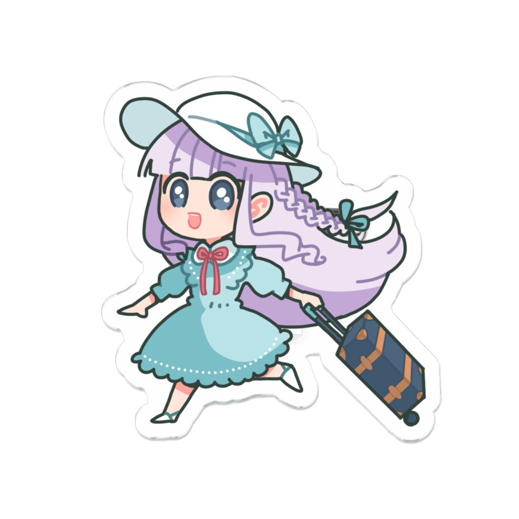 アクリルバッジ ソワレ(お出掛け)