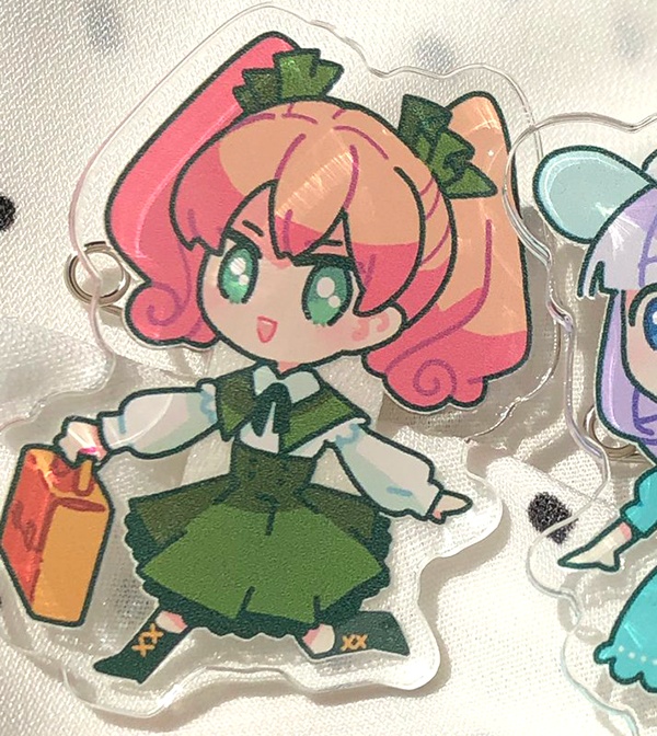 アクリルバッジ ビアンカ(お出掛け)