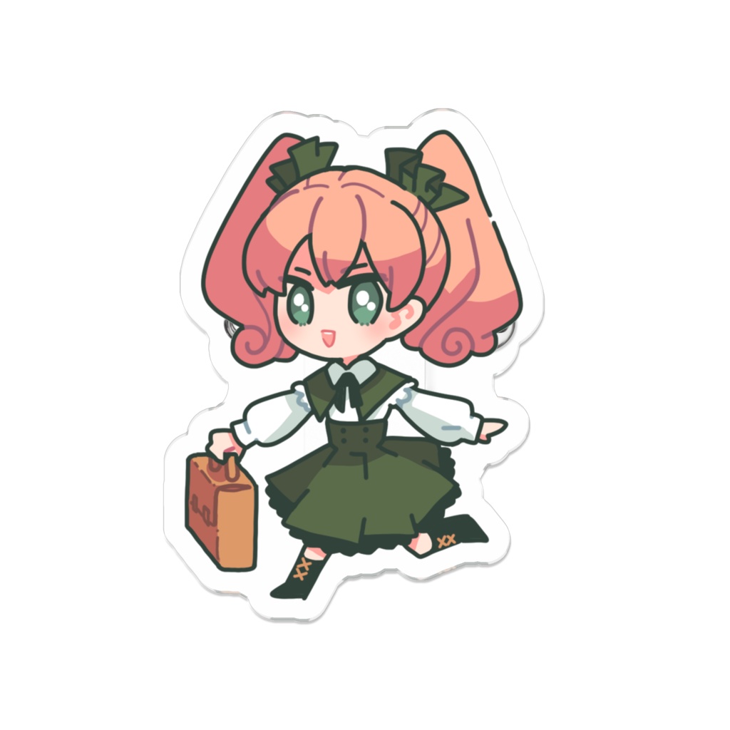 アクリルバッジ ビアンカ(お出掛け)