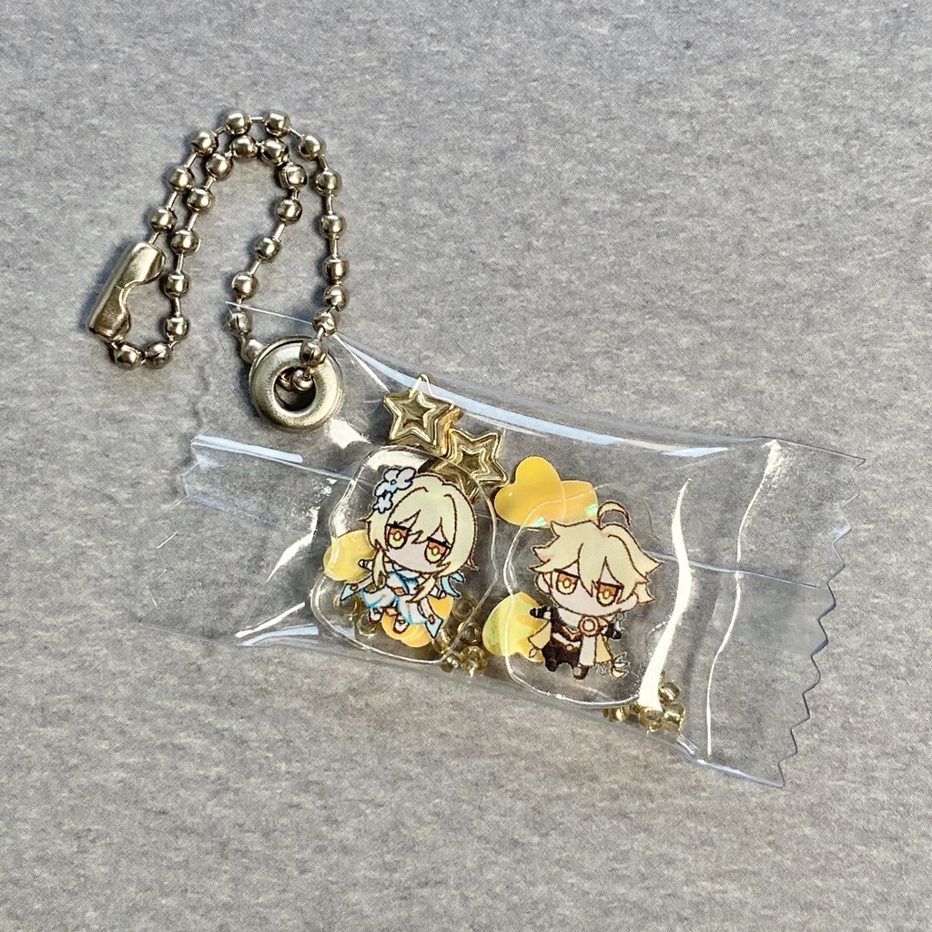 双子キャンディチャーム