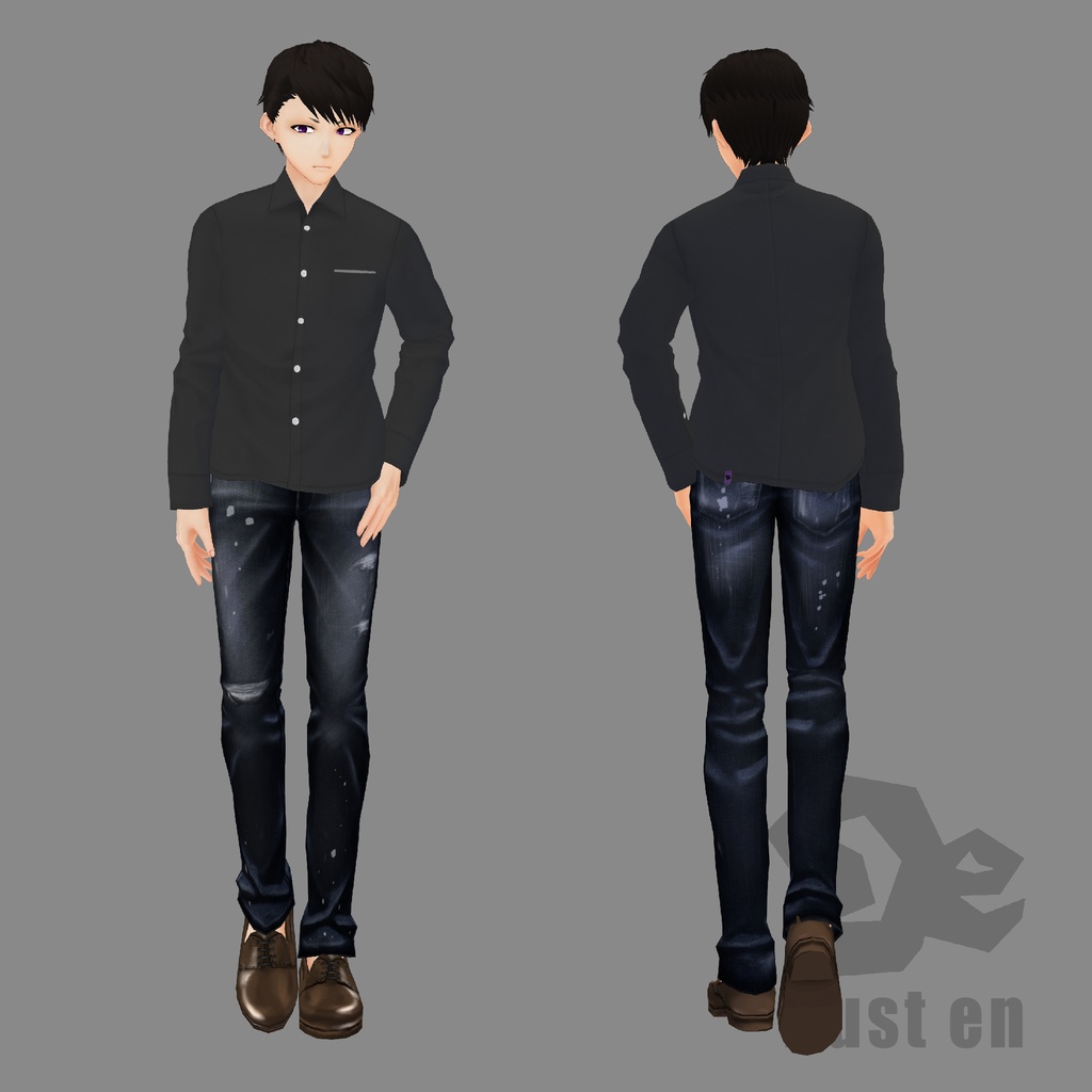 【VRoid β】シンプルシャツ【試着有】