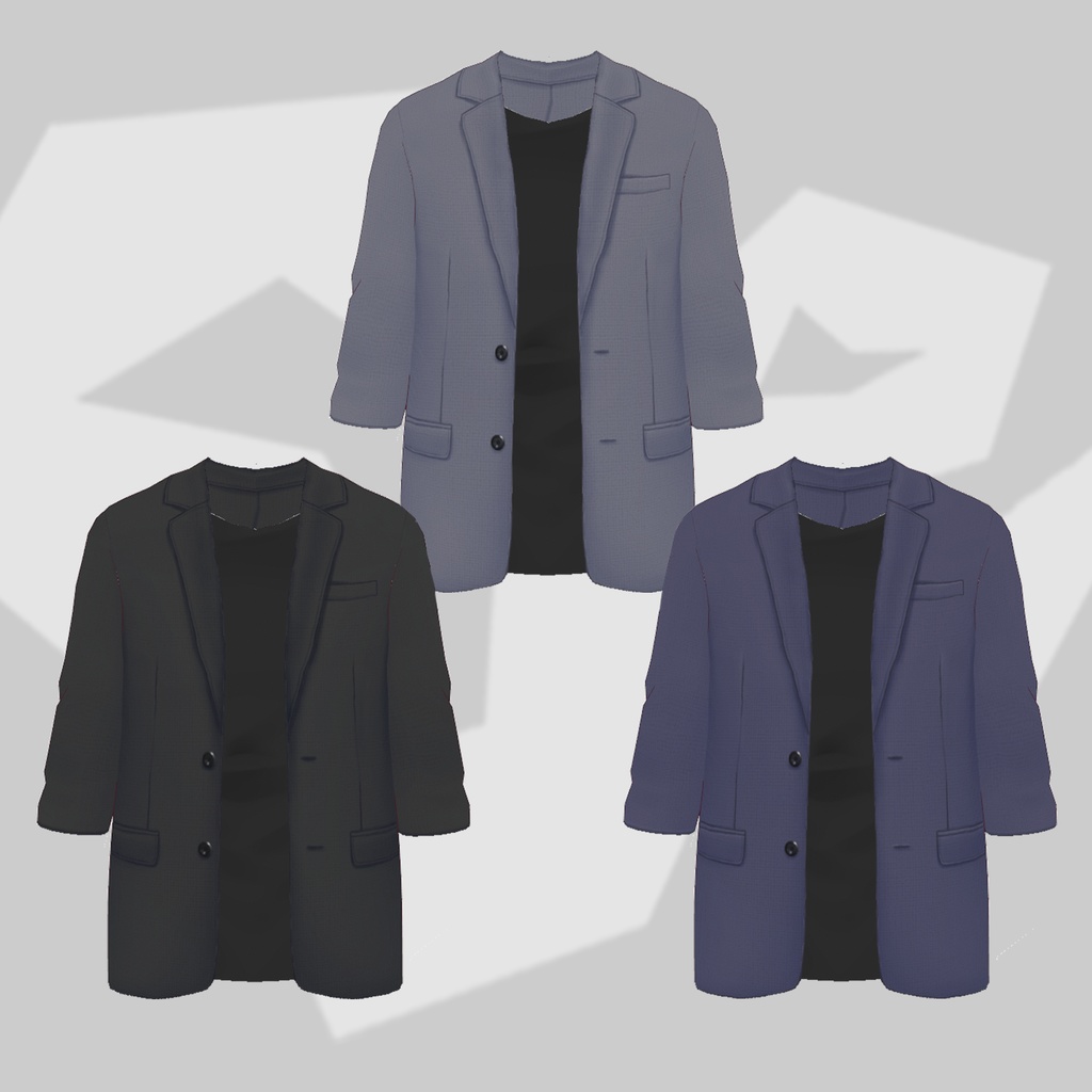 【メンズ向け】サマーセットアップ【男性VRoid】