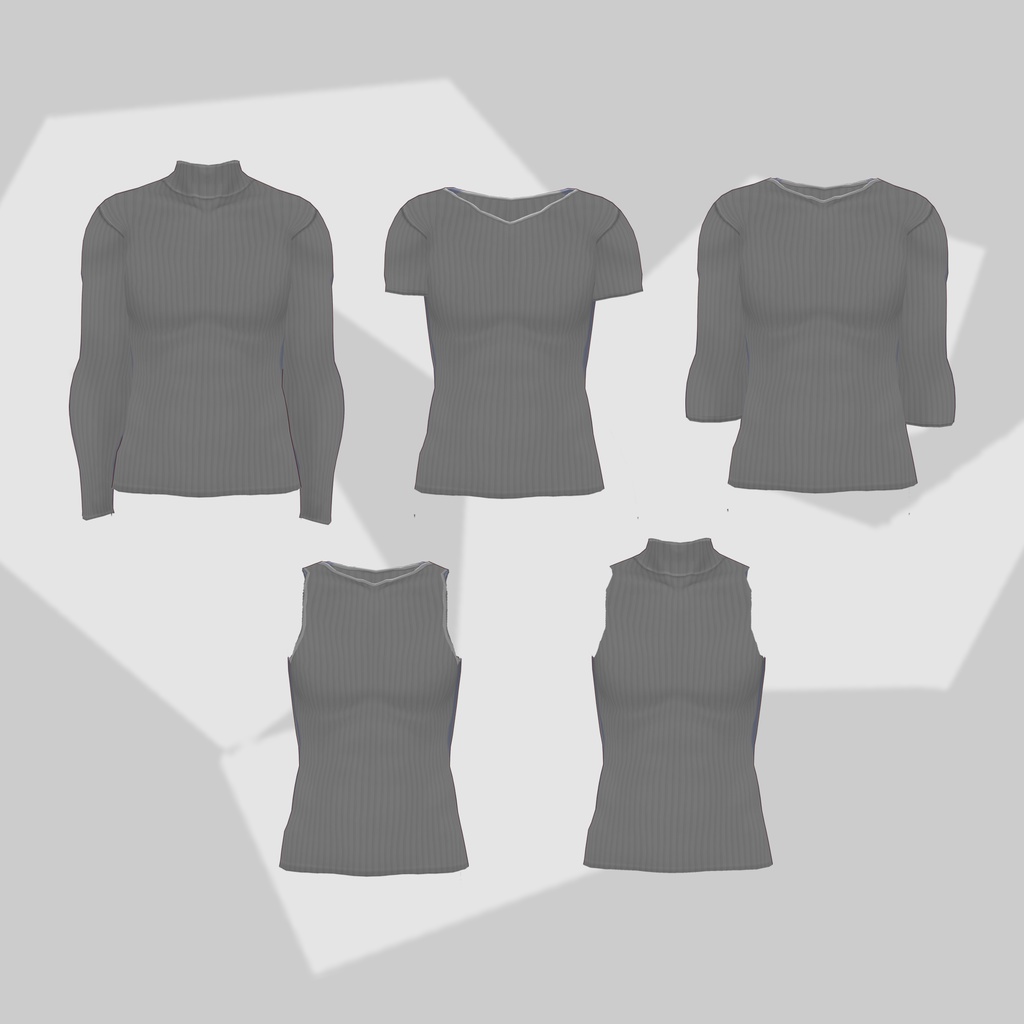 【メンズ用】インナーセット【男性VRoid】