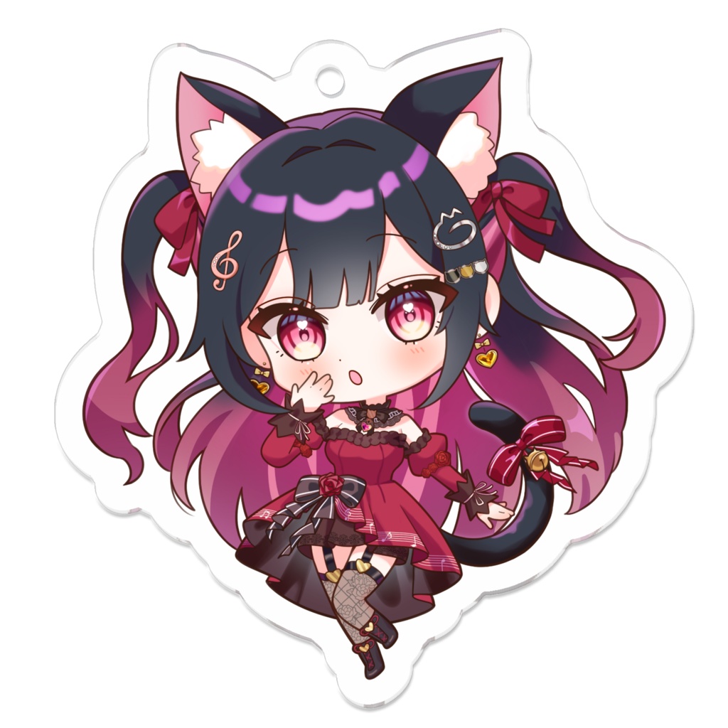 アクリルキーホルダー（お嬢様ポーズ）_誕生日記念2026
