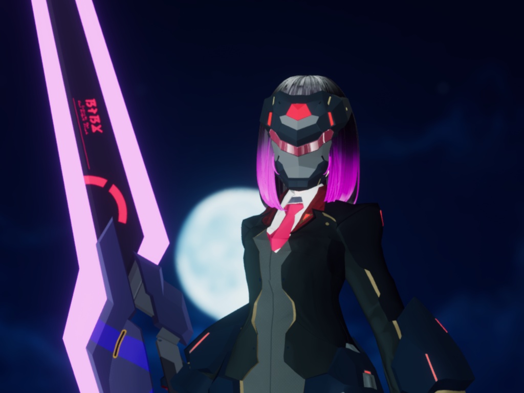 【無料/Free】PSO2【仮面】マスク 3Dモデル