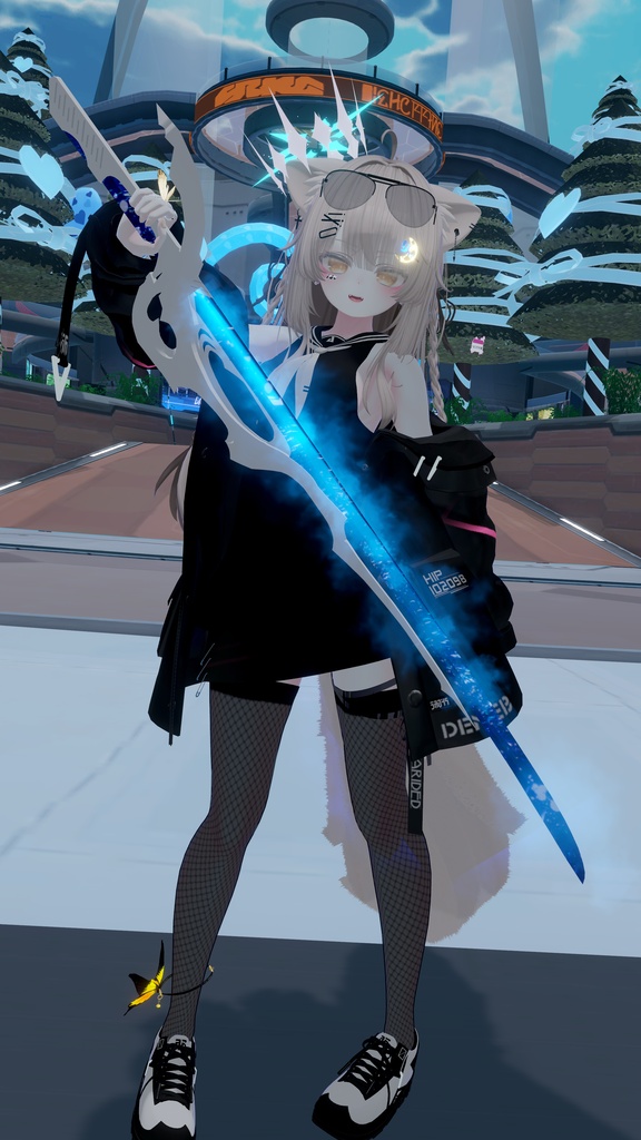 【無料/Free】PSO2 終刀・創世 3Dモデル