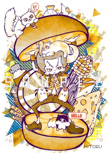 DECA!ポストカード6枚セット(送料込)