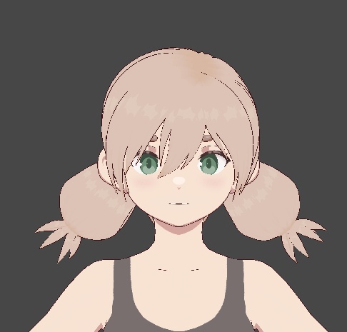 Cute Pigtails preset for VRoid Studio ! [ FREE ]