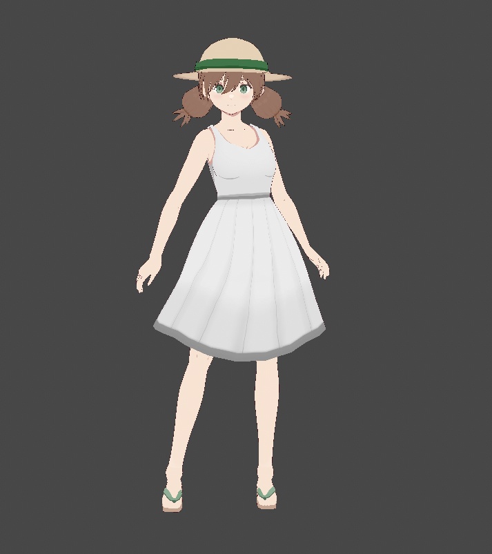 Cute Dress for VRoid Studio [ FREE ]
