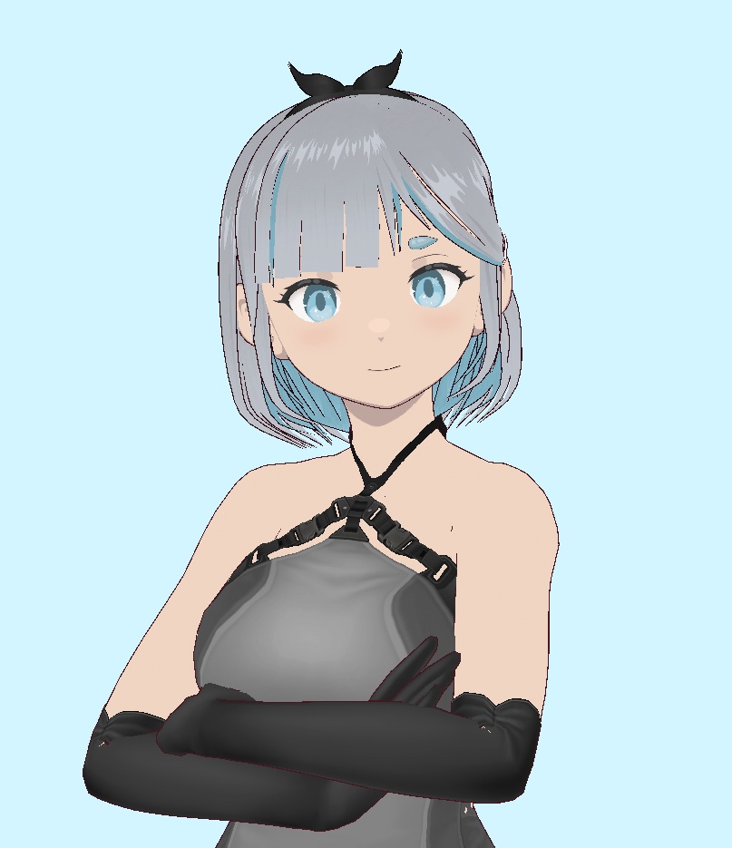 "Diamond" 3D  Vroid model [ FREE ]