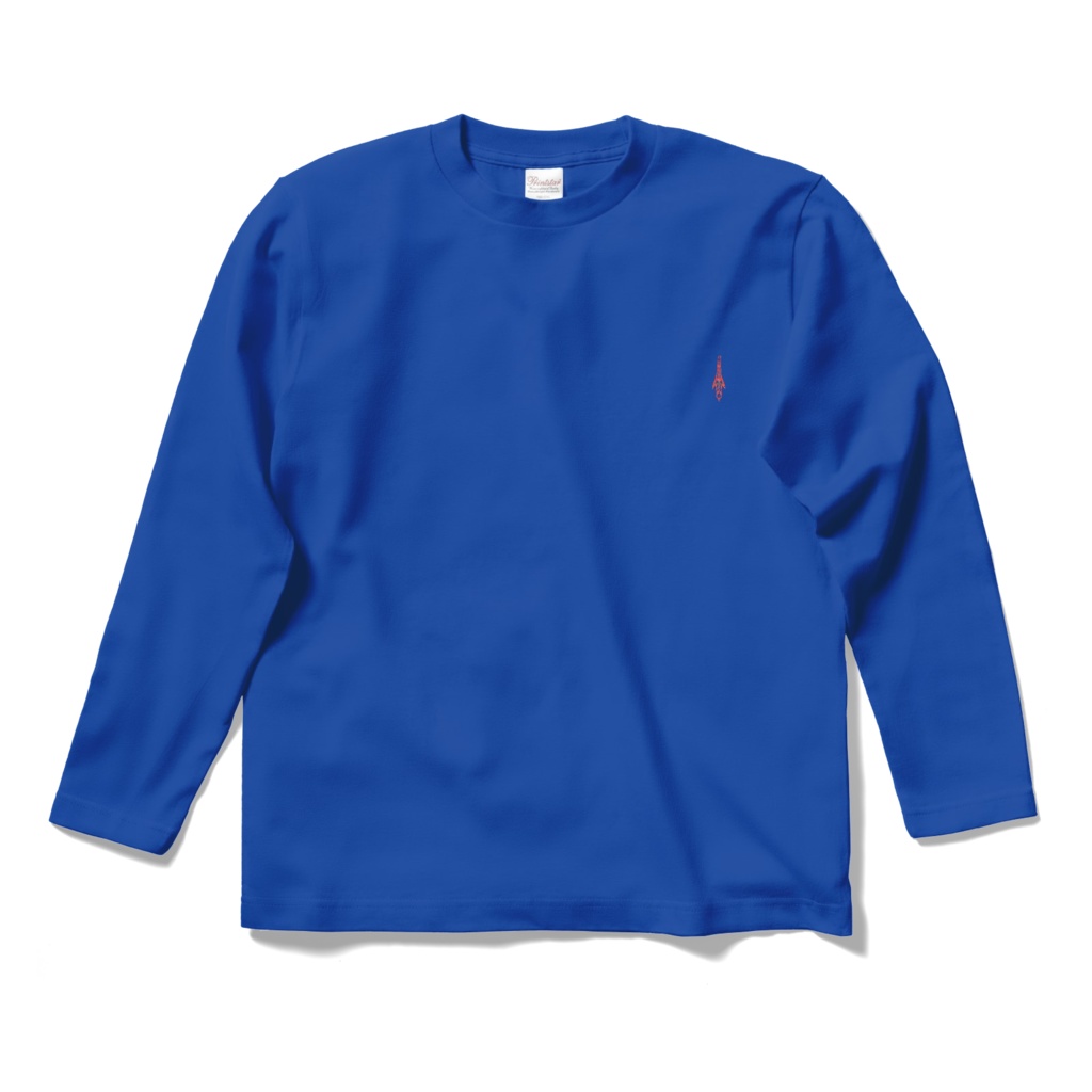 ロングスリーブTシャツ (ブラック、ネイビー、ロイヤルブルー)