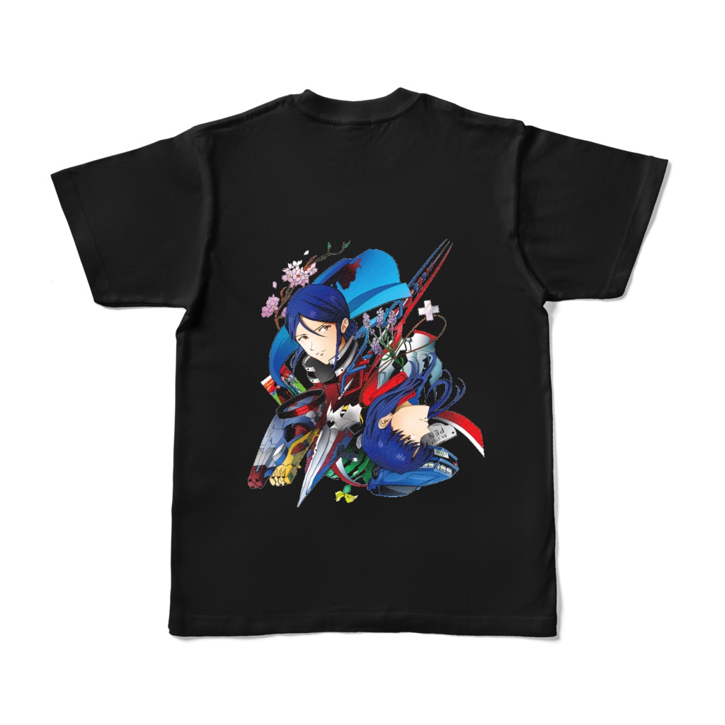 Tシャツ(ブラック、デニム)