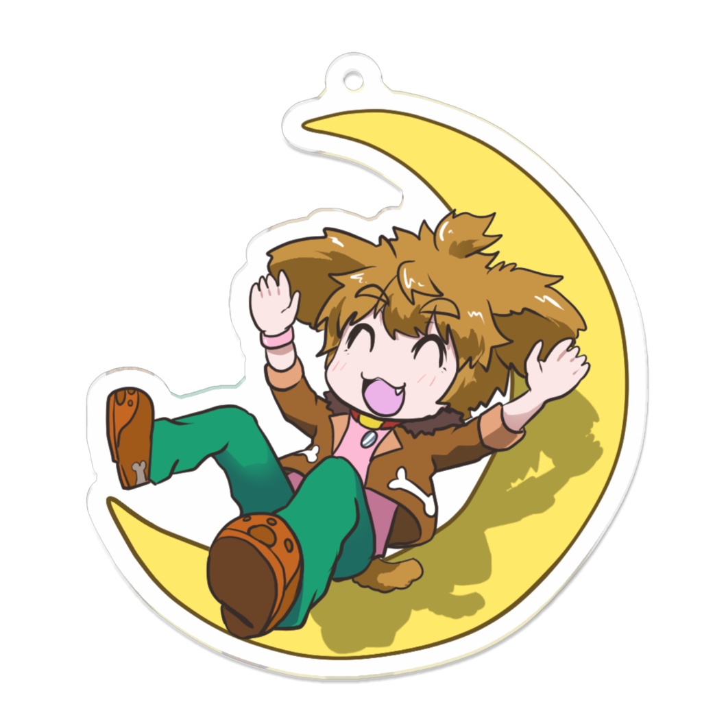 茂茶丸プー太のアクリルキーホルダー