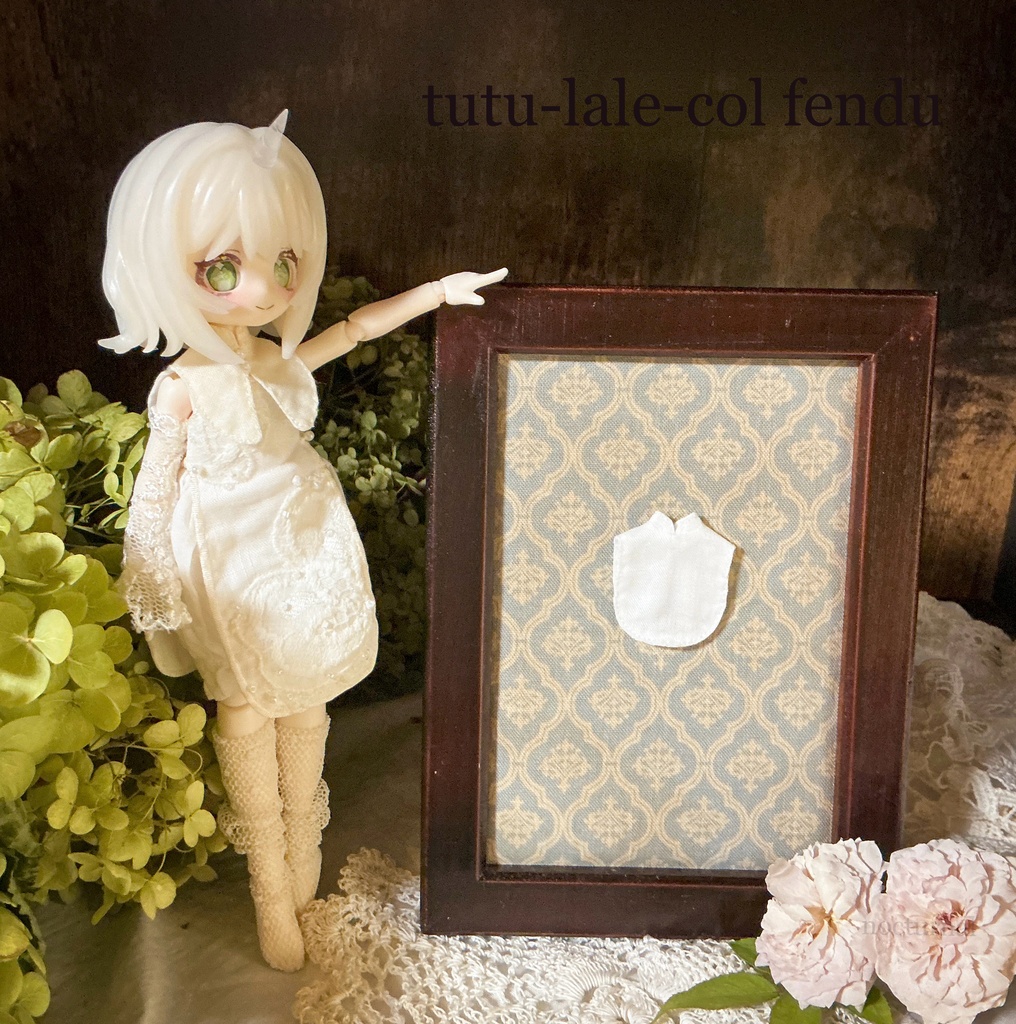 “tutu-lale-col fendu”　1/12ドール(造物之心)用シュミゼット