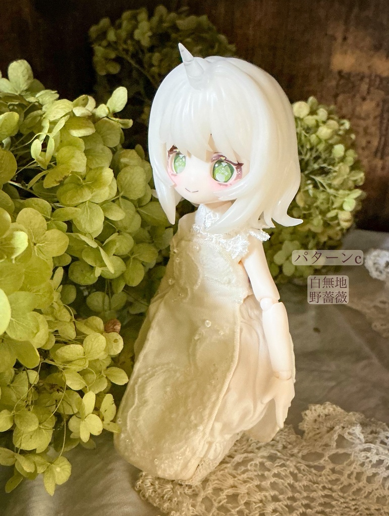 “tutu-lale-col en une pièce”  1/12ドール(造物之心)用シュミゼット