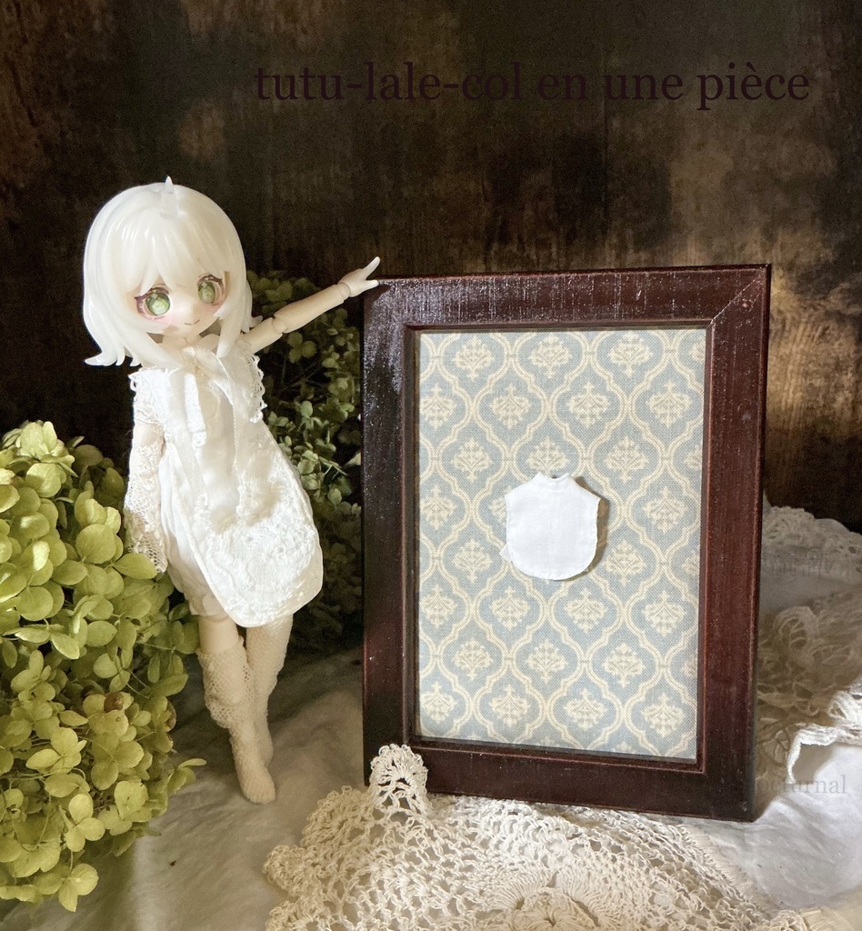 “tutu-lale-col en une pièce”  1/12ドール(造物之心)用シュミゼット