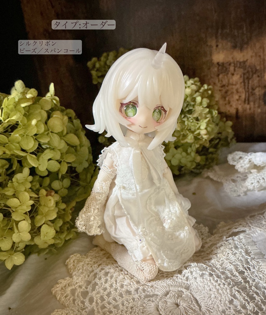 “tutu-lale-col en une pièce”  1/12ドール(造物之心)用シュミゼット