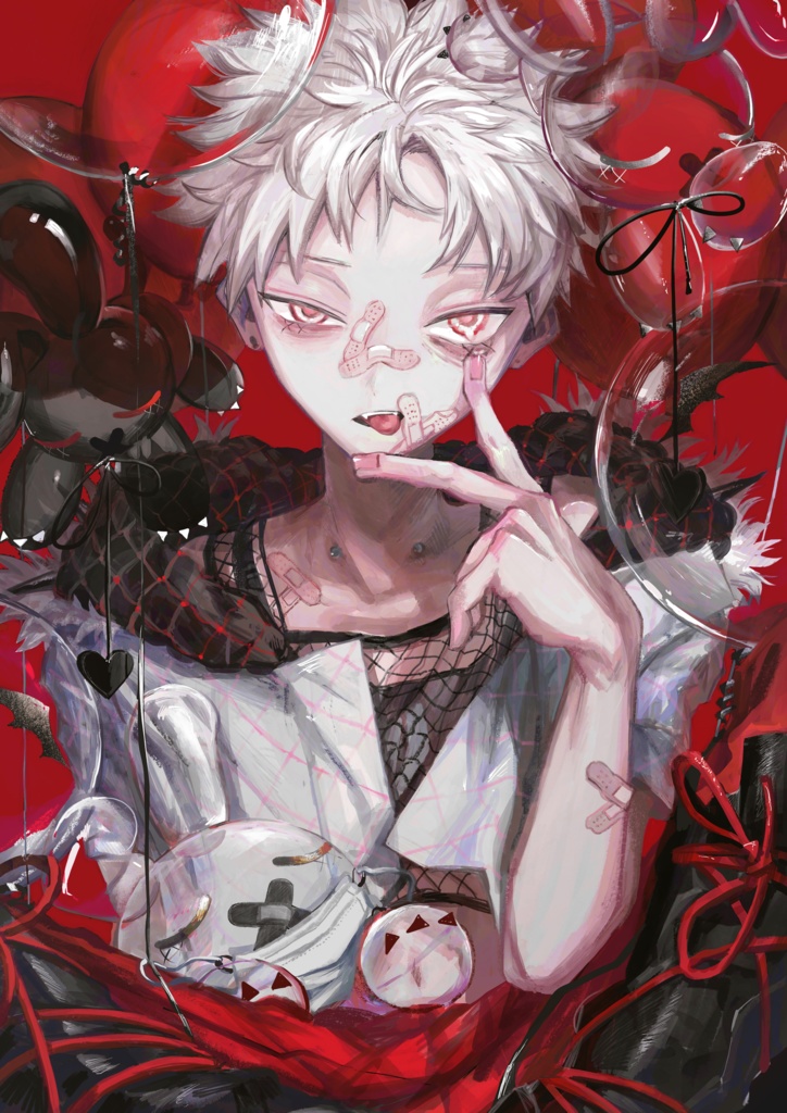 RED3点セット【アクリルキーホルダー+クリアファイル・ポストカード付】