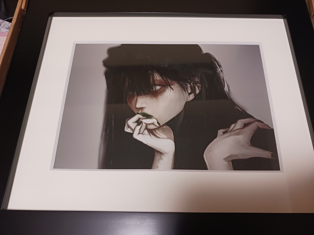 額装イラスト