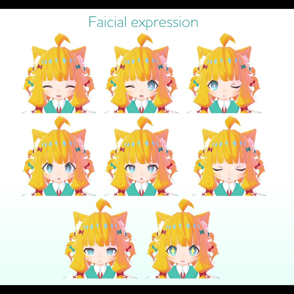 オリジナル3Dモデル【Tio-ティオ-】