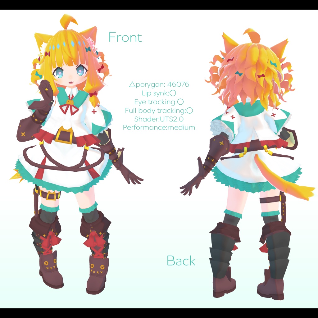 オリジナル3Dモデル【Tio-ティオ-】